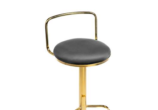 Полубарный стул Lusia dark gray / gold - купить за 6750.00 руб.
