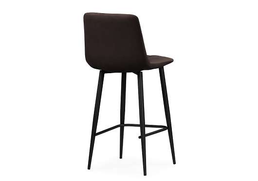 Полубарный стул Дани коричневый / черный - купить за 5990.00 руб.