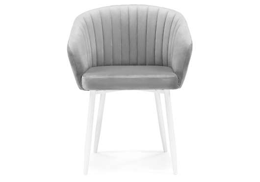 Кресло Корсо серое / белое - купить за 9100.00 руб.