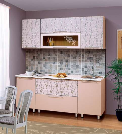 Кухня Серебристая Роза - купить за 44629.00 руб.