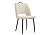 стул на металлокаркасе barton beige / black