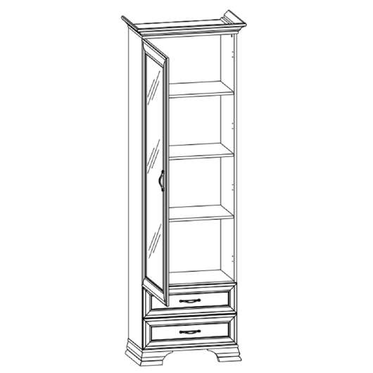 Шкаф 1Z2S Тиффани - купить за 31999.00 руб.