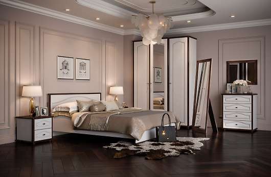 Спальня Сицилия КМК 0852 (вариант 1) - купить за 155250.00 руб.