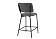Полубарный стул Reparo bar dark gray / black - купить за 4650.00 руб.