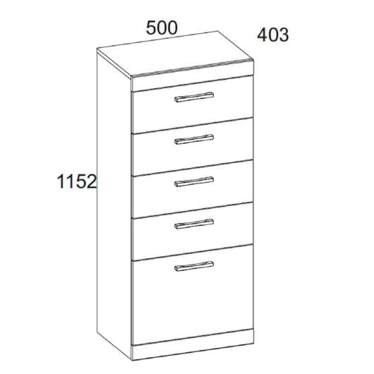 Комод 5S/50 Оскар - купить за 11699.00 руб.