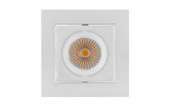 встраиваемый светильник arlight cl-kardan cl-kardan-s102x102-9w warm (wh, 38 deg)