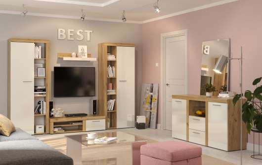 Гостиная Best (вариант 6) - купить за 26980.0000 руб.
