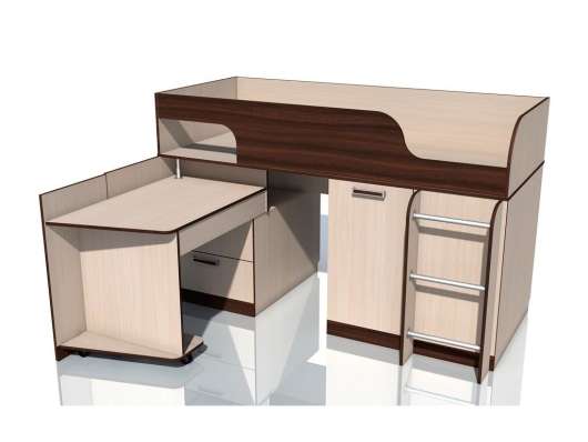 Кровать Рико с поворотным столом НМ 011.55 М - купить за 23229.0000 руб.