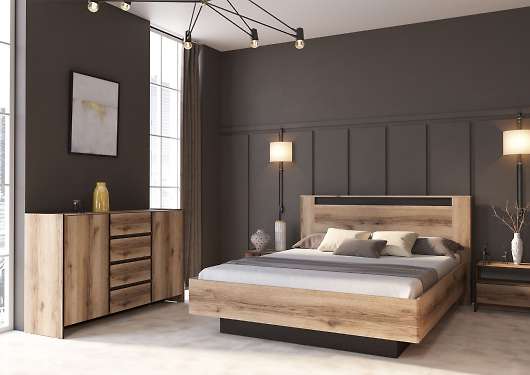 Спальня Прага Серия 3 (вариант 2) SV-Мебель - купить за 33051.00 руб.