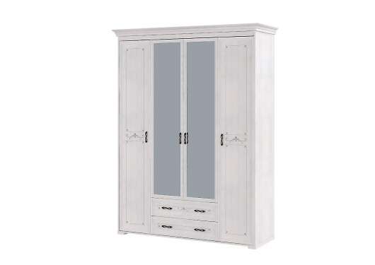 Шкаф для одежды 4-х дверный Афродита 02 - купить за 39436.00 руб.