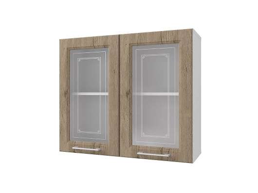 Шкаф-витрина 2-х дверный 80 Классик №14 - купить за 3810.00 руб.