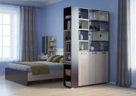 Шкаф перегородка двухсторонний Румба 6-8202 - купить за 20875.00 руб.
