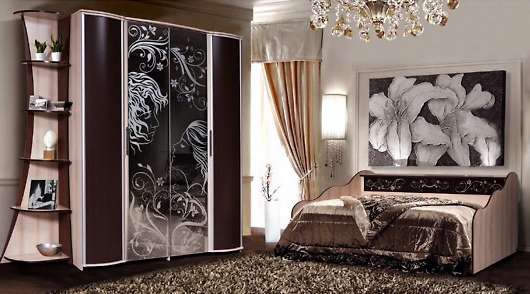 Спальня Магия КМК 0363 (вариант 2) - купить за 47885.0000 руб.