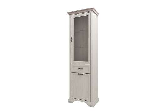 Шкаф с витриной 1V1D1S Монако - купить за 28999.00 руб.