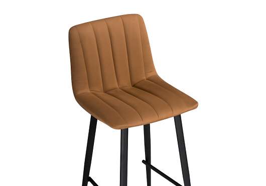 Полубарный стул Дани кирпичный / черный - купить за 5990.00 руб.