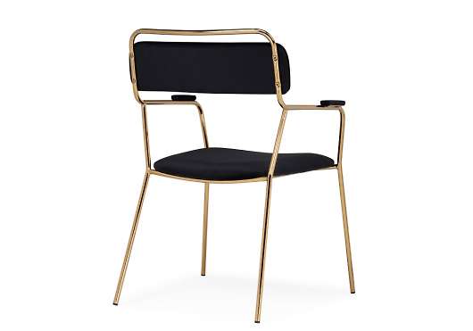 Кресло Aspen black / gold - купить за 6990.00 руб.