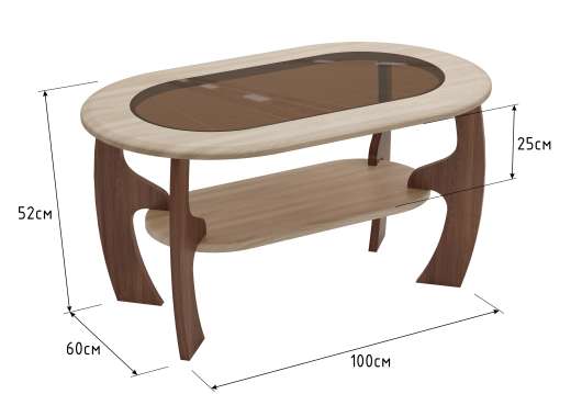 Журнальный стол Маджеста-2 - купить за 0.00 руб.
