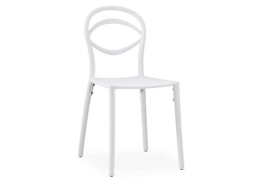 Пластиковый стул Simple white - купить за 3970.00 руб.
