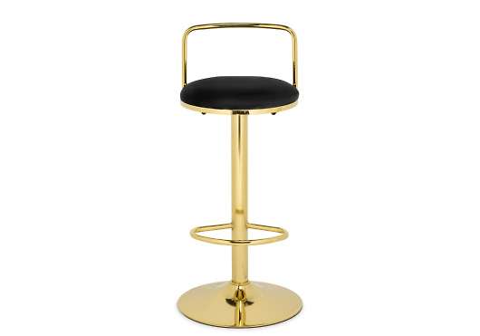 Полубарный стул Lusia black / gold - купить за 6750.00 руб.