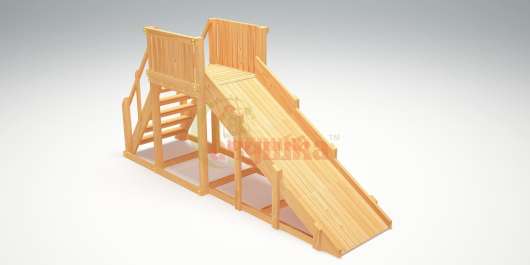 Зимняя деревянная горка Савушка Зима wood-2 - купить за 0.00 руб.