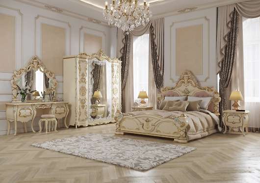 Спальня Людовик 1 - купить за 290800.00 руб.