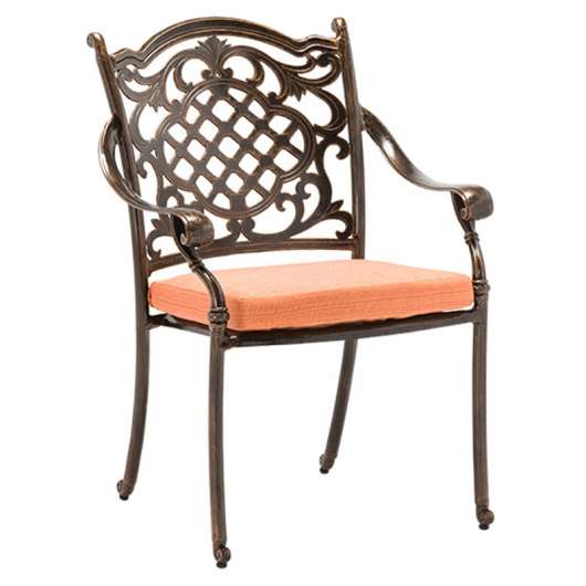 Кресло из литого алюминия Герлен Grlen арт.6025 - купить за 18150.00 руб.