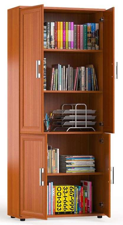 Шкаф для книг закрытый МД 2.04 — купить за 21502.00 руб. в Москве по ...