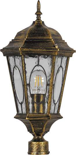 Наземный низкий светильник Feron Витраж с овалом 11329 - купить за 4728.00 руб.