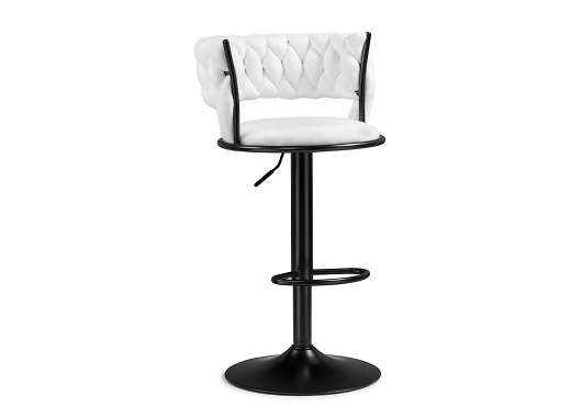 Барный стул Lotus white / black - купить за 7641.00 руб.