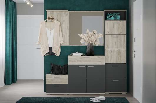 Прихожая Санти (комплектация 3) - купить за 33095.00 руб.