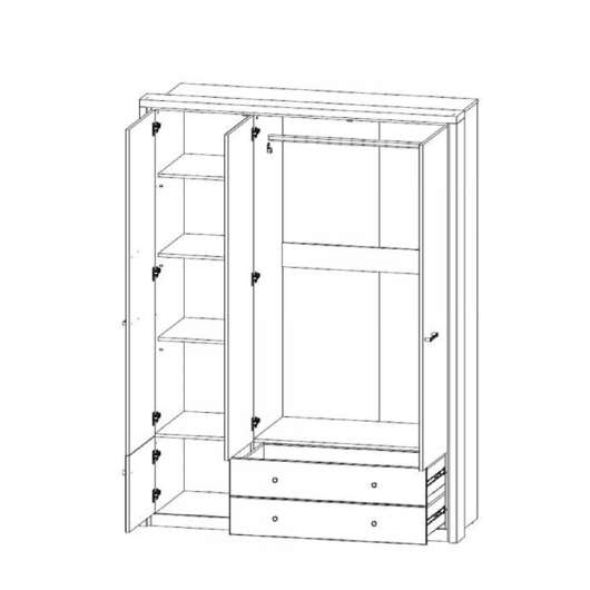 Шкаф 3DG2S Z Джаггер - купить за 45799.00 руб.