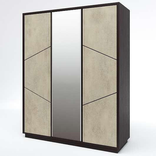Шкаф для одежды 3-х дверный Нирвана КМК 0555.7 - купить за 48116.00 руб.