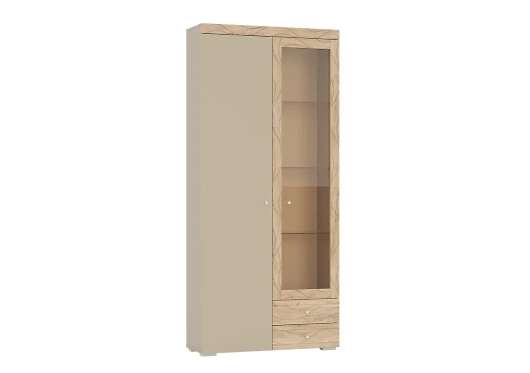Шкаф со стеклом Палермо 6-87002 - купить за 14250.00 руб.