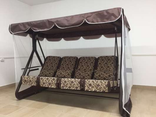 Садовые качели Дефа Люси шоколад - купить за 26000.00 руб.