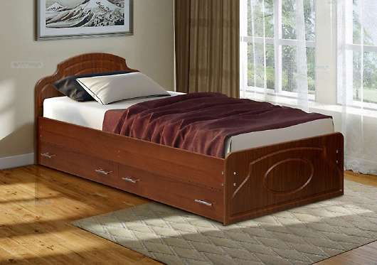 Каркас односпальной кровати с ящиками Венеция 1, 2, 3 - купить за 13089.00 руб.