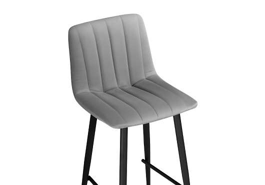Полубарный стул Дани темно-серый / черный - купить за 5990.00 руб.