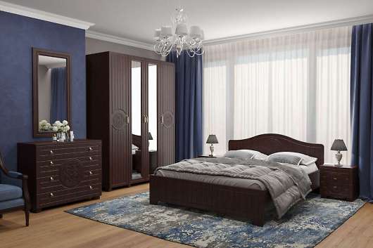 Спальня Монблан (вариант 2) - купить за 128193.00 руб.