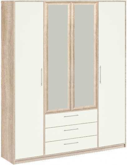 Шкаф для одежды 4-х дверный Вайт 8.041 - купить за 32880.00 руб.