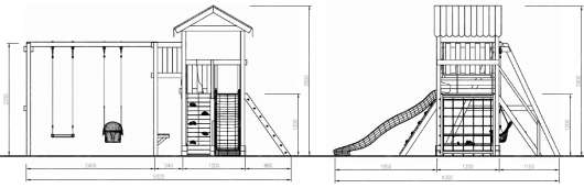 Детская площадка Савушка Мастер 2 - купить за 64900.00 руб.