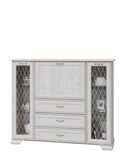 Комод с двумя стеклянными дверками Николь - купить за 34174.00 руб.