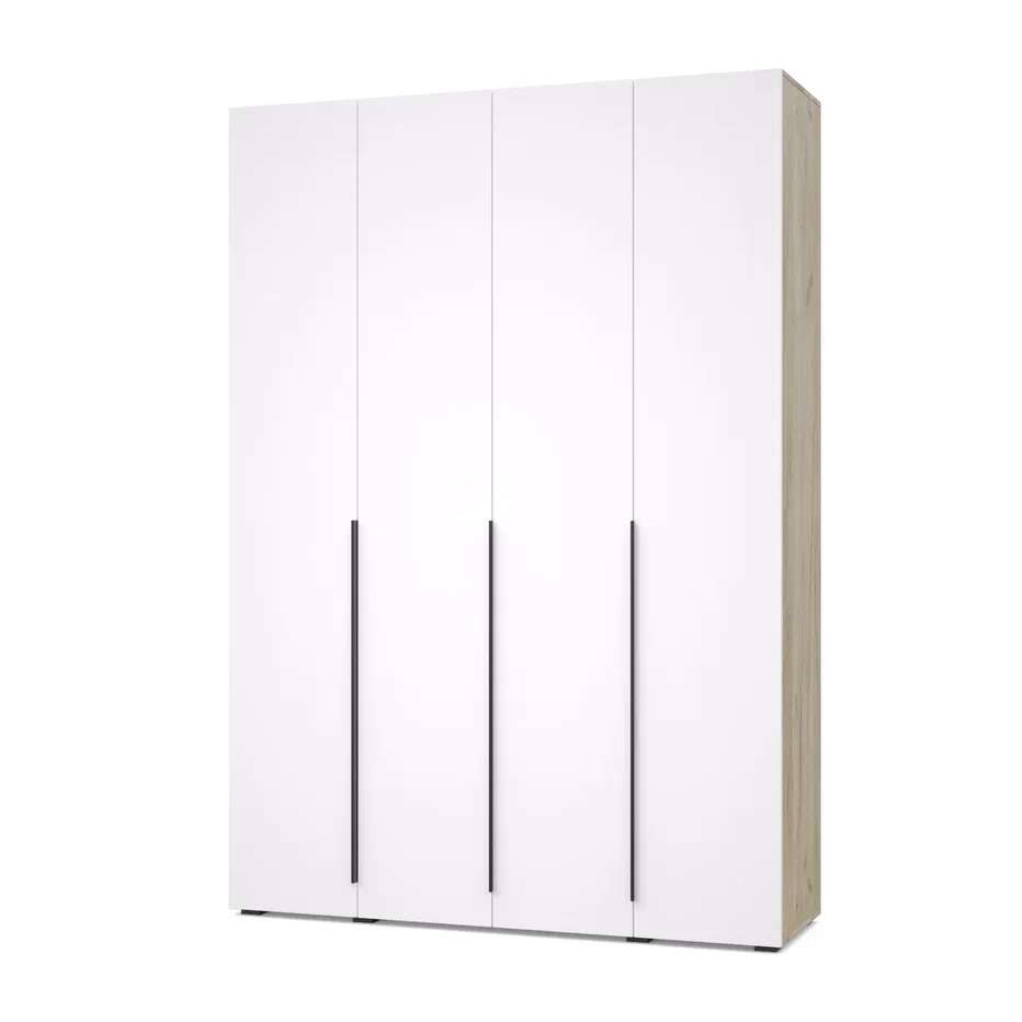 шкаф харди х41 серый дуб/белый