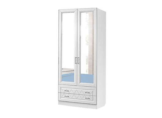 Шкаф 2-х дверный с ящиками Флоренция - купить за 20502.00 руб.