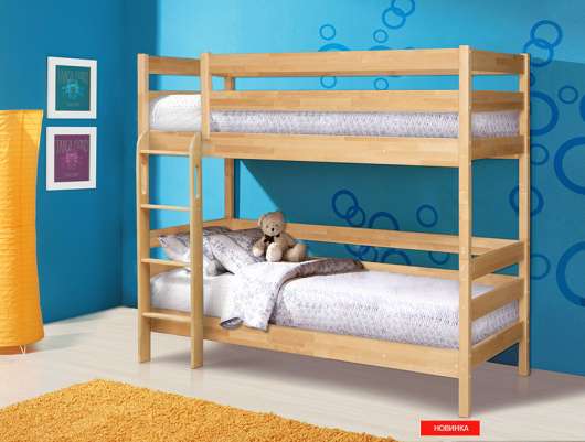 Кровать двухъярусная (массив березы) 800 В-2 - купить за 37835.00 руб.