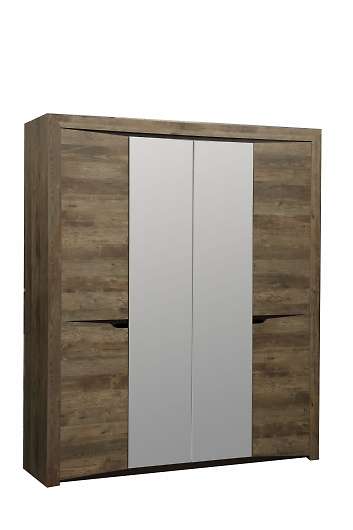 Шкаф для одежды 4-х дверный Лючия 33.01 - купить за 35186.00 руб.