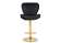 Барный стул Porch black / golden - купить за 8130.00 руб.