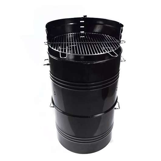Многофункциональный угольный гриль-коптильня Multi-function drum Smoker BBQ grill - купить за 27150.00 руб.