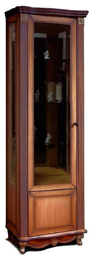 Шкаф с витриной Баккара КМК 0441.13 - купить за 38042.00 руб.