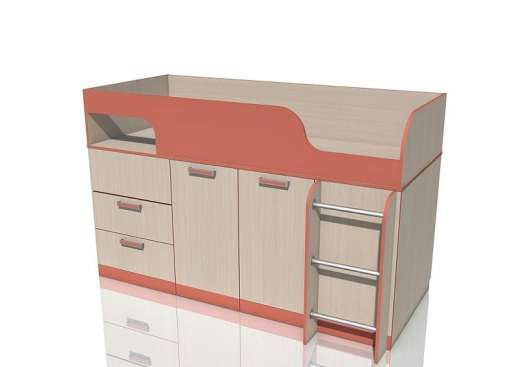 Кровать Рико с поворотным столом НМ 011.55 М - купить за 23229.0000 руб.