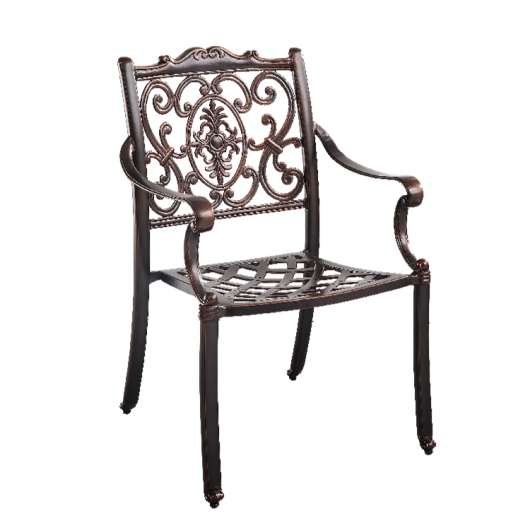 Кресло из литого алюминия Флоренс Florence арт.6171 - купить за 14250.00 руб.