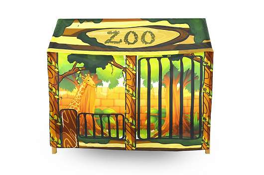 Игровая накидка Бельмарко для кровати-домика Svogen Зоопарк - купить за 3990.00 руб.